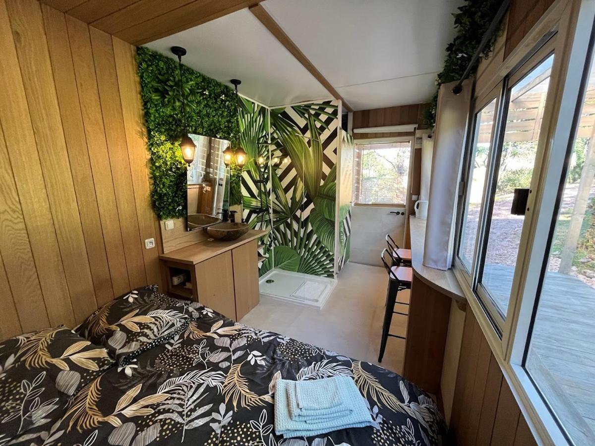 La Cabane Du Champ Du Possible Uxeau 外观 照片